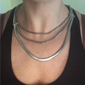 Necklace. Silver
